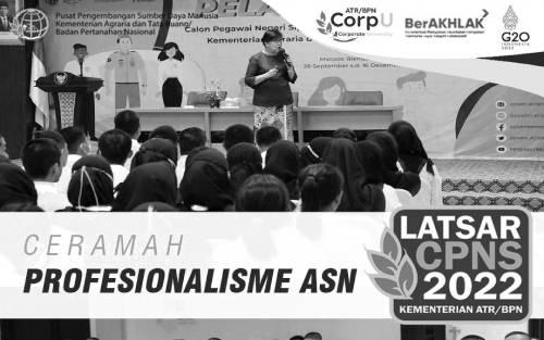 Ceramah Profesionalisme ASN